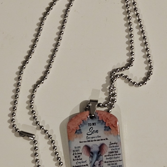 Elephant Necklace To My Son - Picture 2 of 2